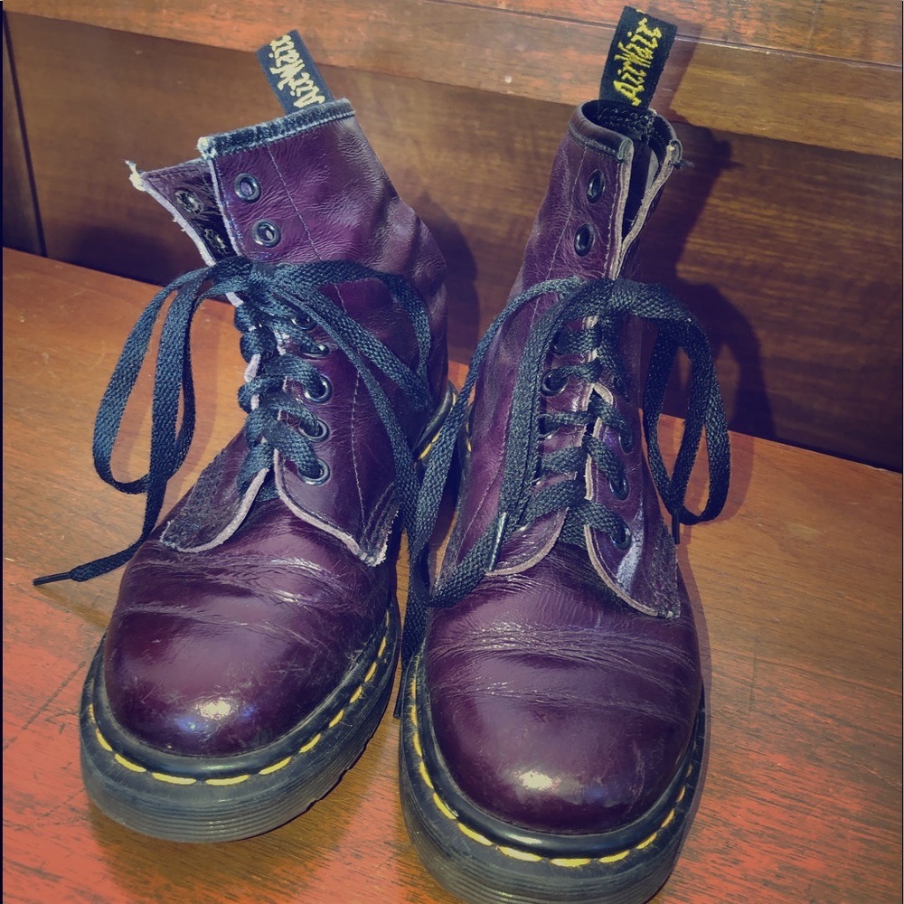 Dr. Martens Purple 1460 boots